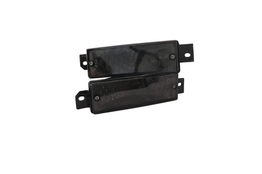 E30 Smoked Front Bumper Indicators