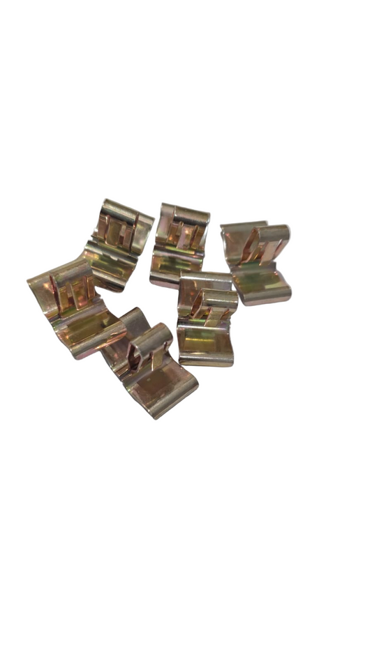 E30 OEM Front Beading Clips For Chrome Bumper (1982-1987 Pre-Facelift)